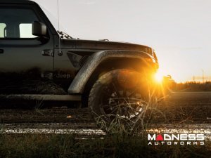 Jeep Gladiator Custom Wheels - HF-3 by Vossen - Gloss Black Jeep Gladiator Custom Wheels - HF-3 by Vossen - Gloss Black